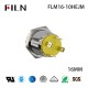 16MM 4 Pin Led Latchig Momentary Waterproof 15A 120V Push Button Switch