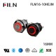 16MM 4 Pin Led Latchig Momentary Waterproof 15A 120V Push Button Switch