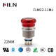 22MM Emergency Stop Button Red Momentary Head Mushroom Push Button Switch