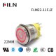 110V 6 Pin 22MM Momentary Push Button Switch Double Color Button