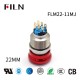 22MM Emergency Stop Button Red Momentary Head Mushroom Push Button Switch