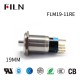 Metal Rotary Switch-3 Way 5 Pin Push Button Switch Latching Illuminated