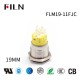 New 19MM 5PIN Metal Push Button Switch by FILN – Enhanced 110 Volt with Brighter Light