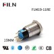 Metal Rotary Switch-3 Way 5 Pin Push Button Switch Latching Illuminated