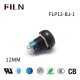 FILN 12MM 4-Pin Ball Head Push Button Lamp Light Switch with Indicator