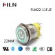 110V 6 Pin 22MM Momentary Push Button Switch Double Color Button
