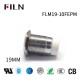 FILN RJ9 Connector Telephone Plug Switch 19MM 4P4C Easy Plug Button
