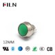 FILN 12MM 2PIN Momentary Metal Round Push Button Switch