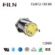 12MM 2PIN Metal IP65 Momentary Small Push Button Switch