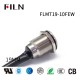 New 19mm Touch Button Switch With Wire Waterproof Metal Touch Push Button Switch