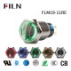 Metal Rotary Switch-3 Way 5 Pin Push Button Switch Latching Illuminated