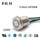 FILN Waterproof Momentary Switch: 16mm Metal, Ring LED, 5 Colors With 4 Wire