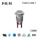 FILN Garage Door Push Button Switch 12MM High head without light Momentary Switch 4PIN