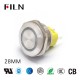 FILN 28MM Metal Led Push Button Switch