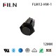 FILN Garage Door Push Button Switch 12MM High head without light Momentary Switch 4PIN