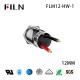 FILN Garage Door Push Button Switch 12MM High head without light Momentary Switch 4PIN