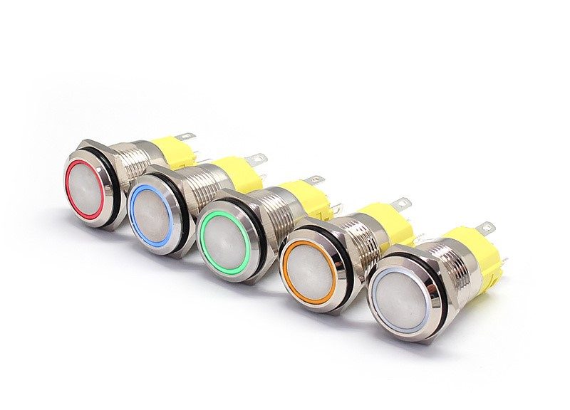 16MM push button switch