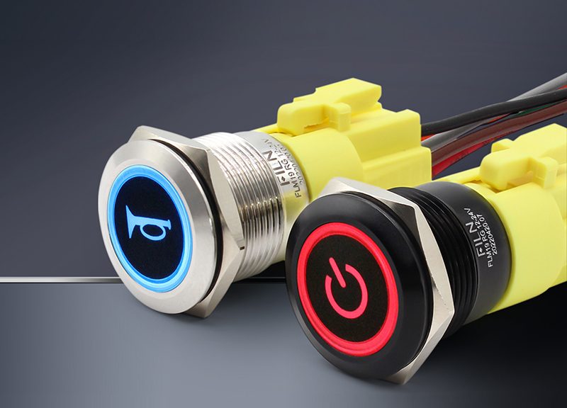 Metal-push-button-switch