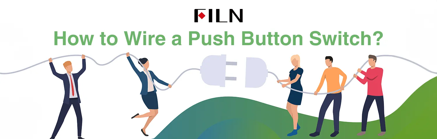 how to wire push button switch