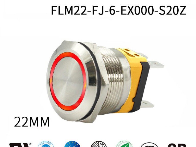 120v momentary push button switch