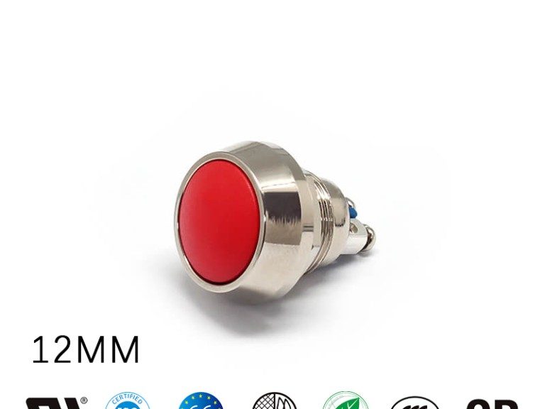 Red Push Button