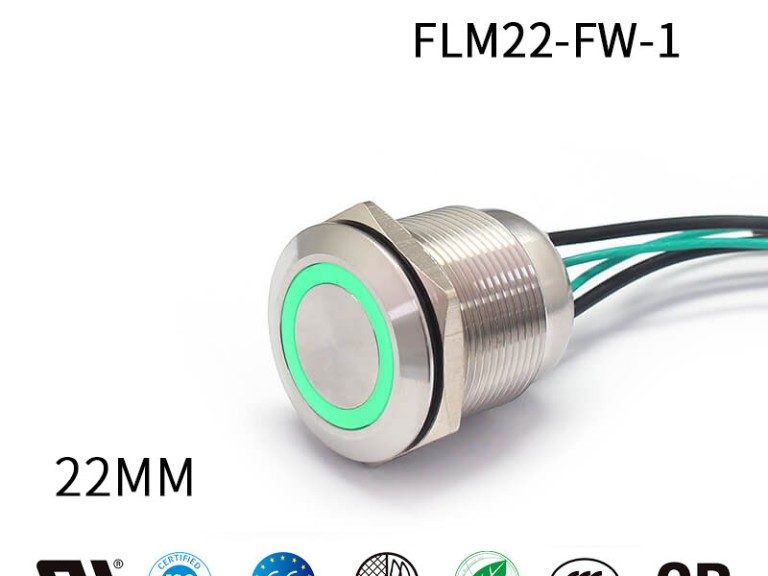 Waterproof 12 Volt Push Button Switch