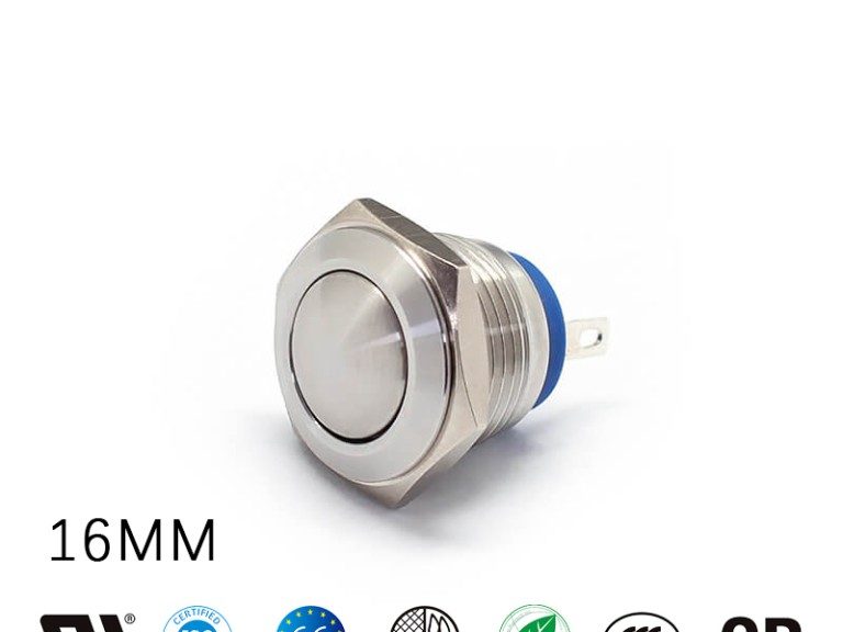 flush mount push button switch