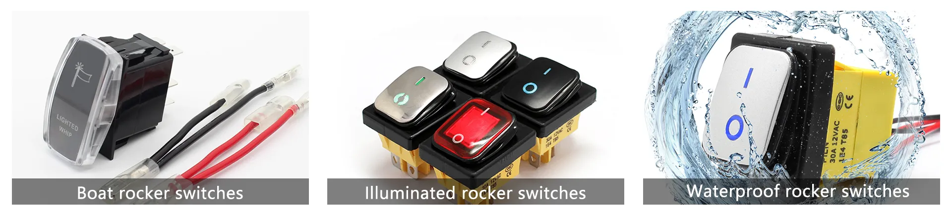 illuminated rocker switch