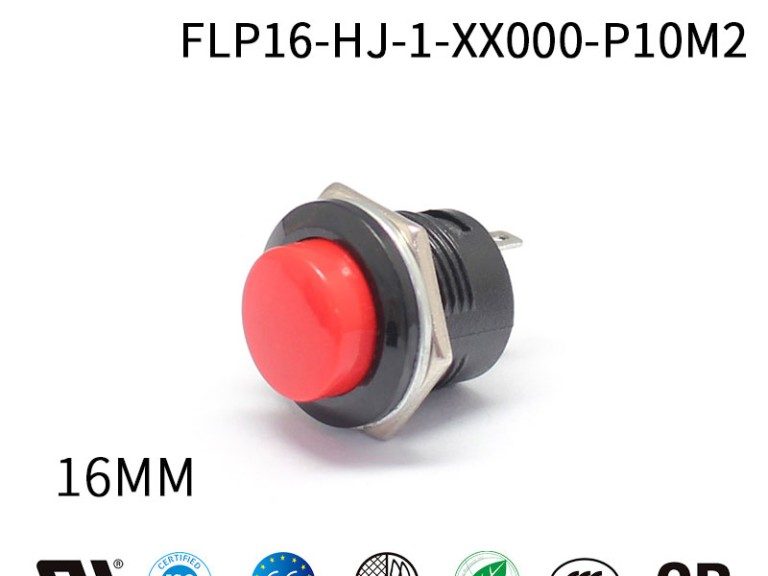 momentary push button switch 120v