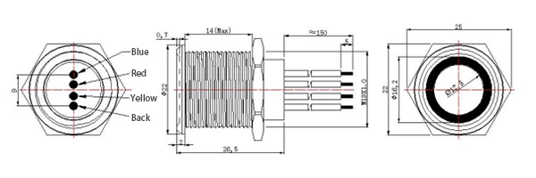 momentary touch switch Drawings