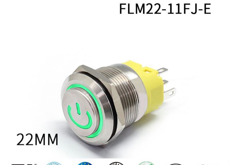 12v Illuminated Push Button Switch