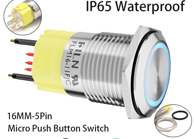 Electric Push Button Switch