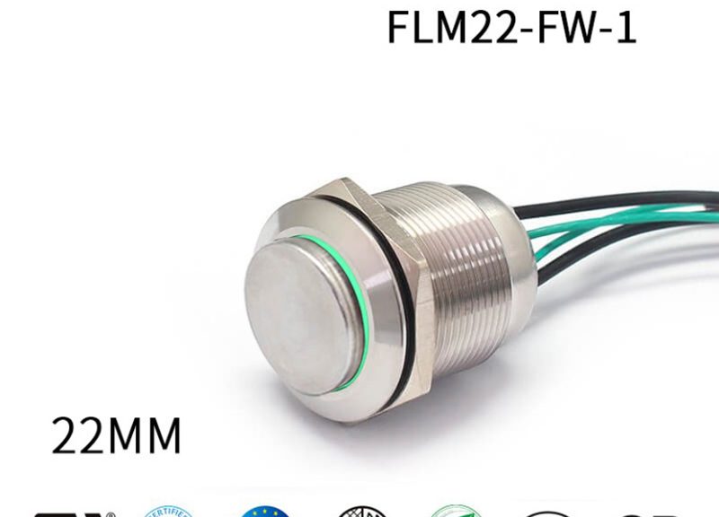 Green Momentary Push Button Switch