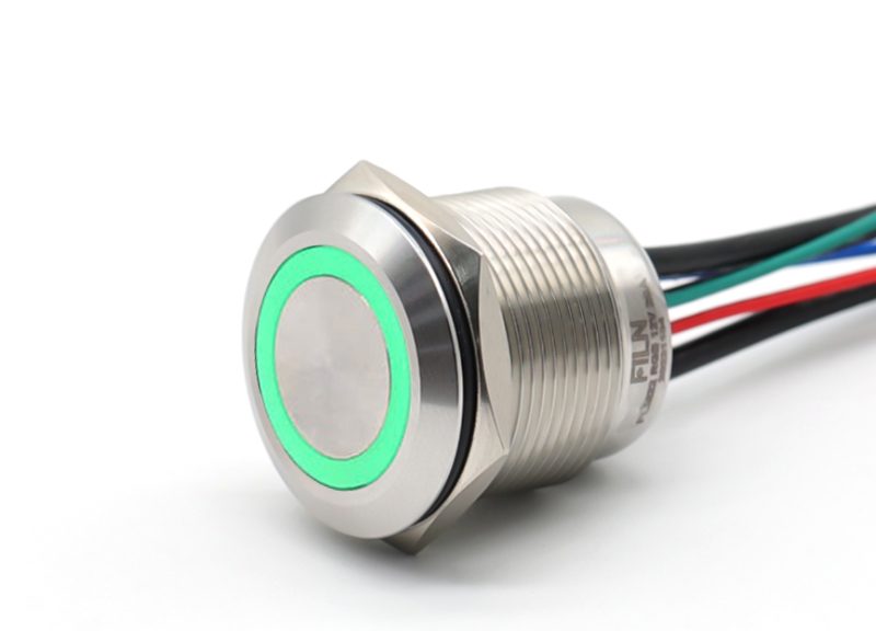 LED Light Push Button Switch