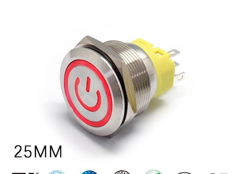Marine Led Push Button Switch