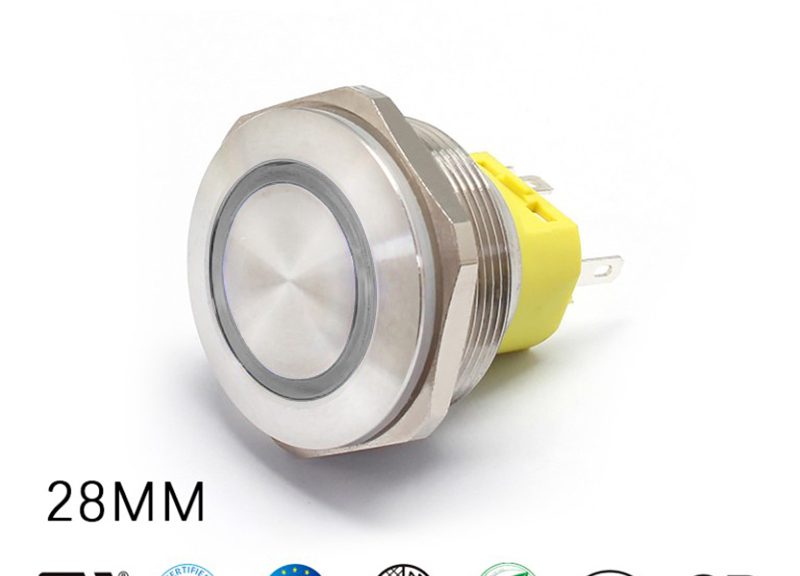 Metal Led Push Button Switch