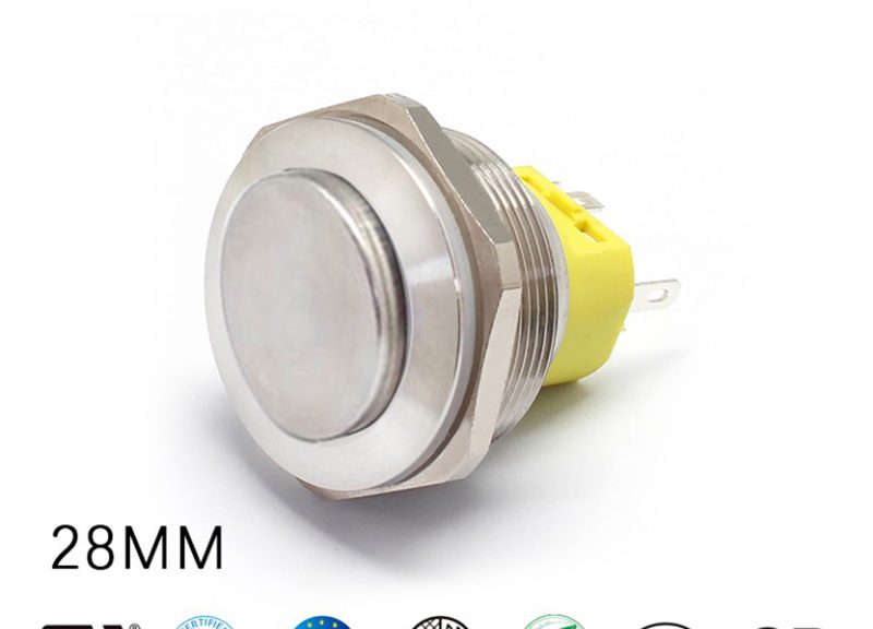 Metal Momentary Push Button Switch