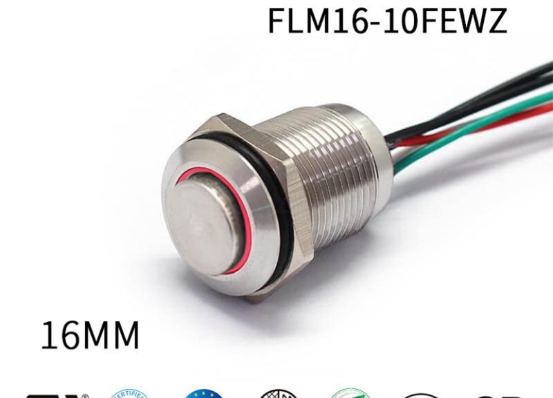 Momentary Push Button Switch With Led