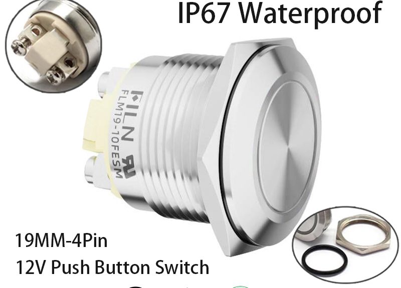 Panel Mount Push Button Switch