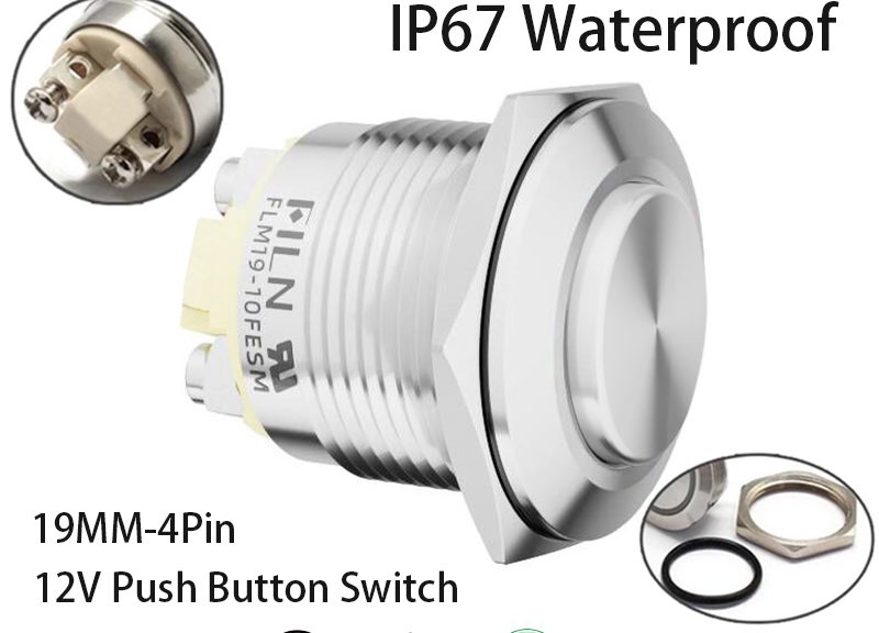 Push Button Latching Switch