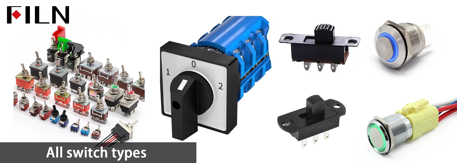 push button switch types